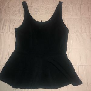 Black Express tank top